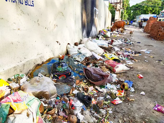 குவிந்து கிடக்கும் குப்பைகள் குவிந்து கிடக்கும் குப்பைகள்