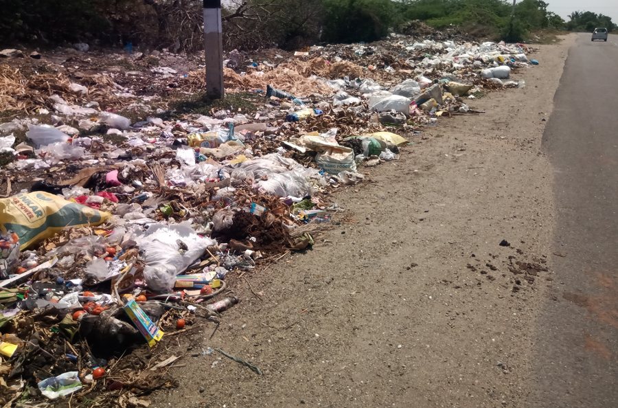 குப்பைகளால் சுகாதார சீர்கேடு குப்பைகளால் சுகாதார சீர்கேடு