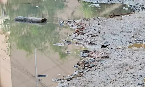 சாலையில் கழிவுநீர்