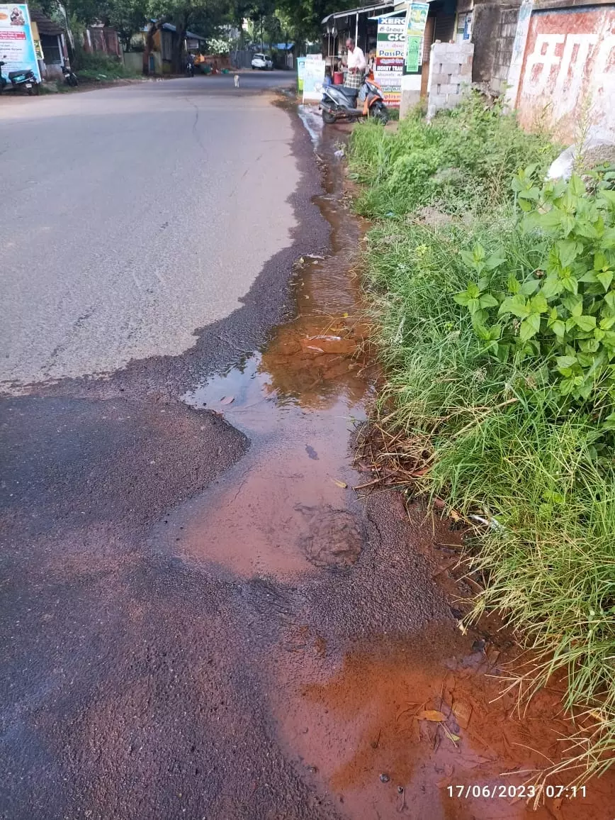 வீணாகும் குடிநீர்