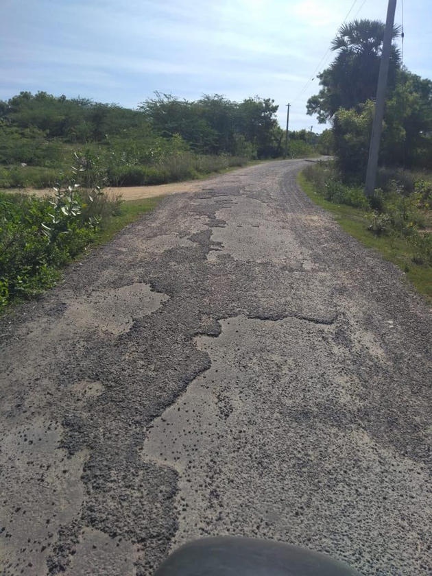 பழுதான சாலை பழுதான சாலை