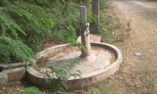 காட்சிப்பொருளான கைப்பம்பு