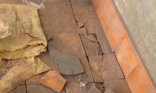 ஆபத்தான அங்கன்வாடி மையம்