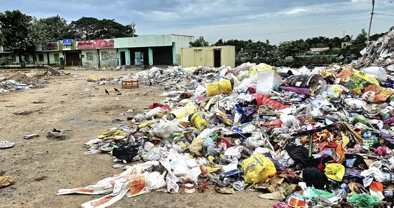 மலைபோல் குவியும் குப்பைகள் மலைபோல் குவியும் குப்பைகள்