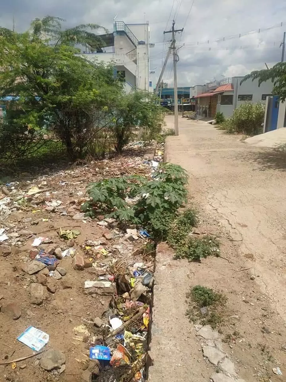 சாக்கடை கால்வாயை தூர்வார வேண்டும்