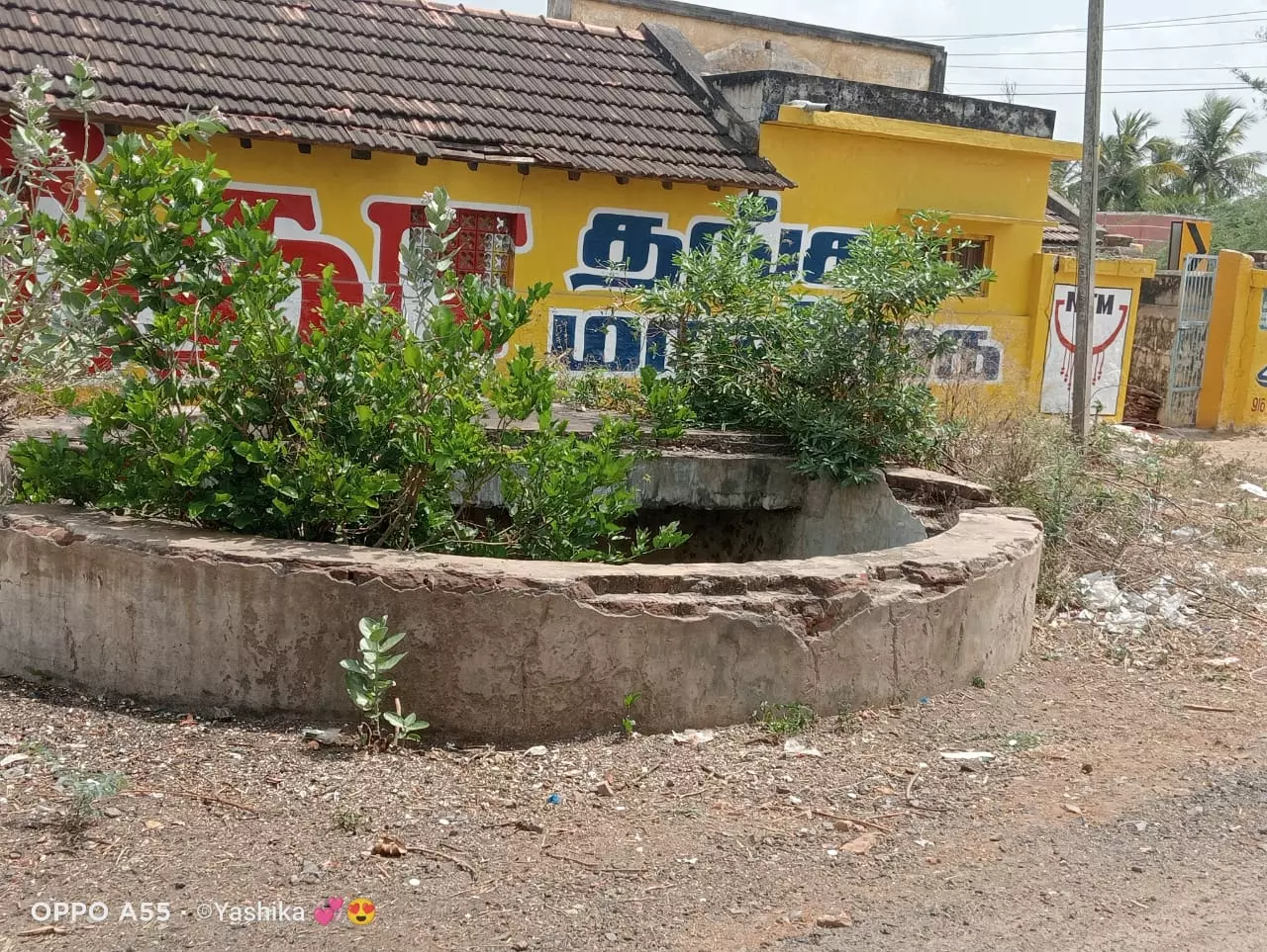 திறந்து கிடக்கும் கிணறு திறந்து கிடக்கும் கிணறு