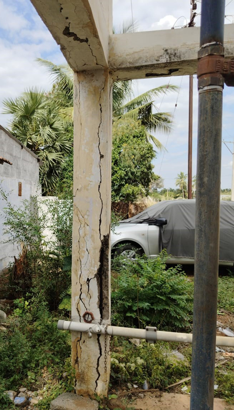 ஆபத்தான குடிநீர் தொட்டி