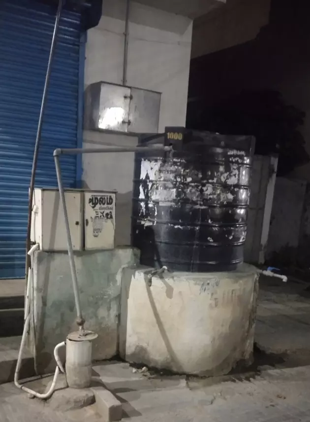 சிறு மின்விசை தொட்டி பழுது