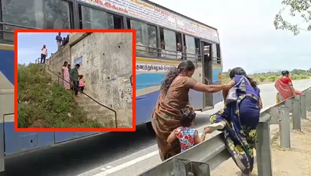 பஸ் நிலையத்துக்குள் வராத பஸ்கள் பஸ் நிலையத்துக்குள் வராத பஸ்கள்