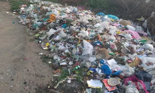 குவிந்து கிடக்கும் குப்பைகள் குவிந்து கிடக்கும் குப்பைகள்