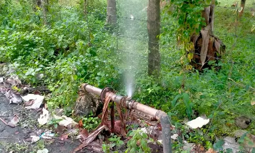 வீணாகும் குடிநீர்