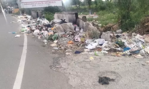 குப்பைகளால் சுகாதார சீர்கேடு குப்பைகளால் சுகாதார சீர்கேடு