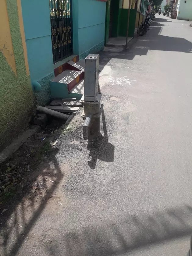 பயன்படுத்த முடியாத அடிபம்பு பயன்படுத்த முடியாத அடிபம்பு