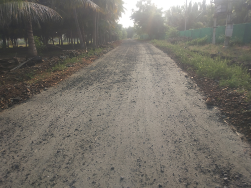 கிடப்பில் போடப்பட்ட சாலை பணி கிடப்பில் போடப்பட்ட சாலை பணி