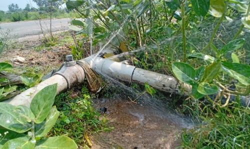 குடிநீர் குழாய் உடைப்பு