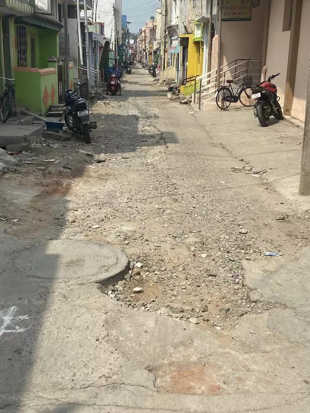 சாலைகள் சேதம் சாலைகள் சேதம்