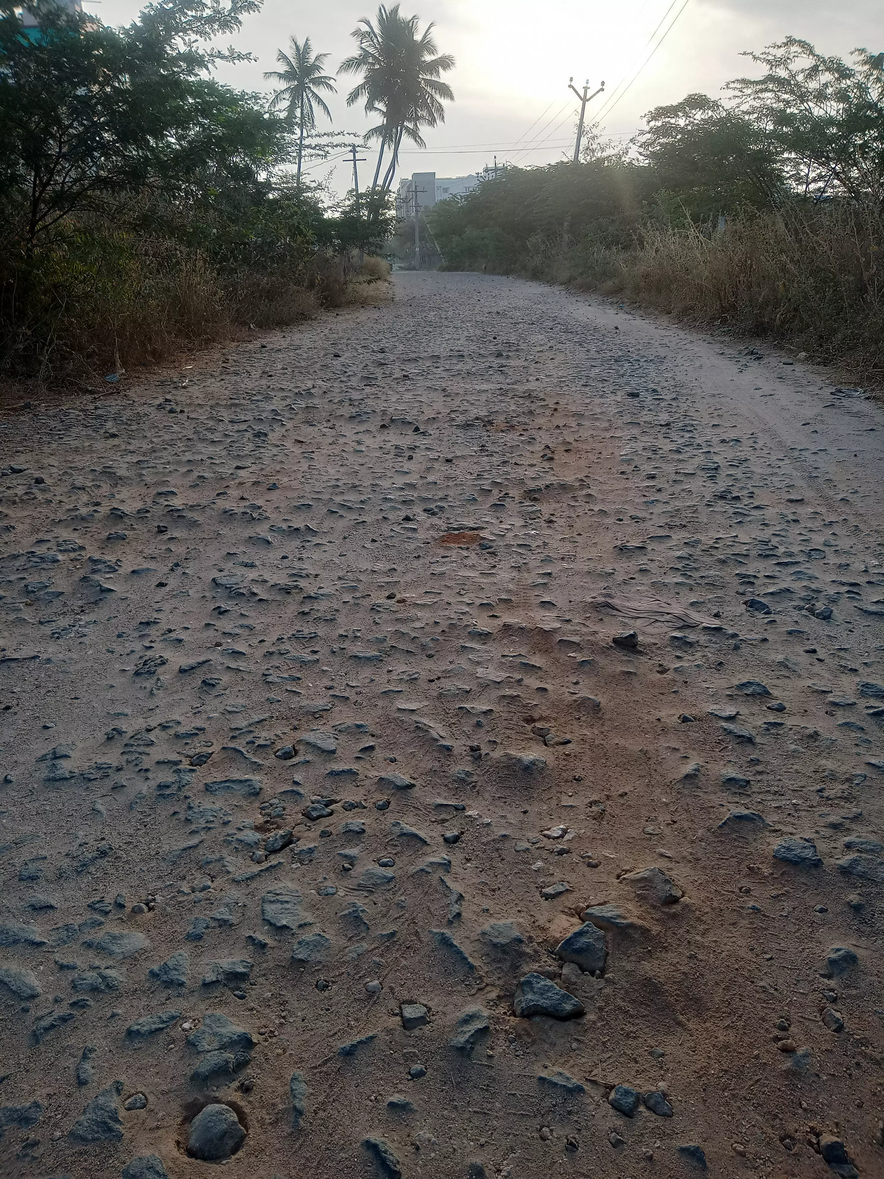 கரடு, முரடான சாலை கரடு, முரடான சாலை