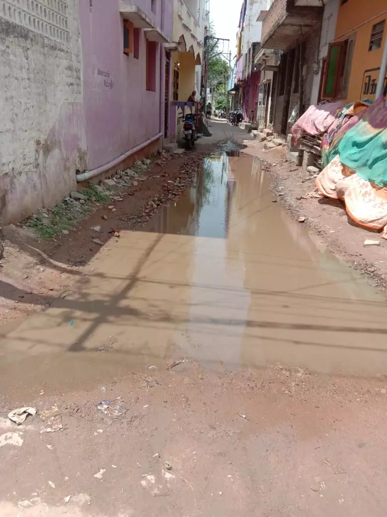 சிமெண்ட் சாலை வேண்டும்