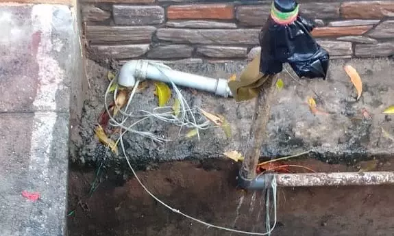 வீணாகும் குடிநீர்