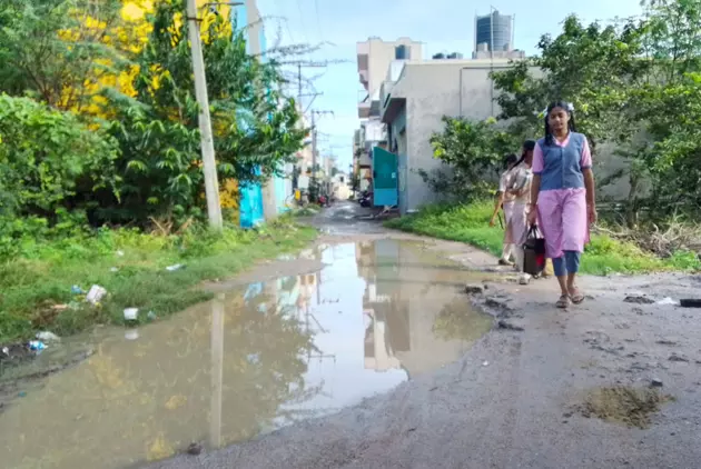 பழுதான சாலை பழுதான சாலை