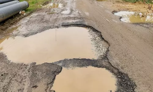 மிகவும் மோசமான சாலை