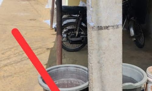 ஆபத்தான.மின்கம்பம்