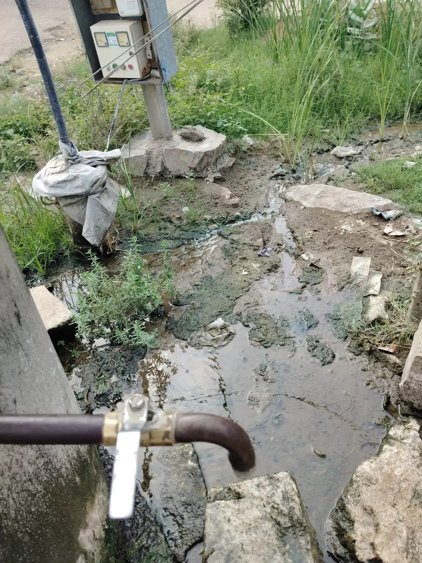 வீணாகும் குடிநீர்