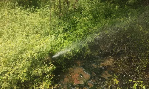 வீணாகும் குடிநீர்