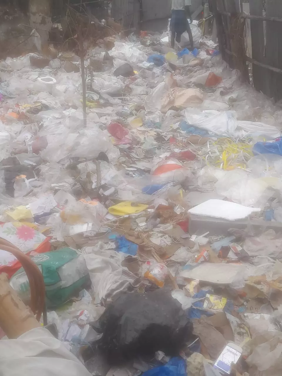 குப்பைகளால் துர்நாற்றம் குப்பைகளால் துர்நாற்றம்