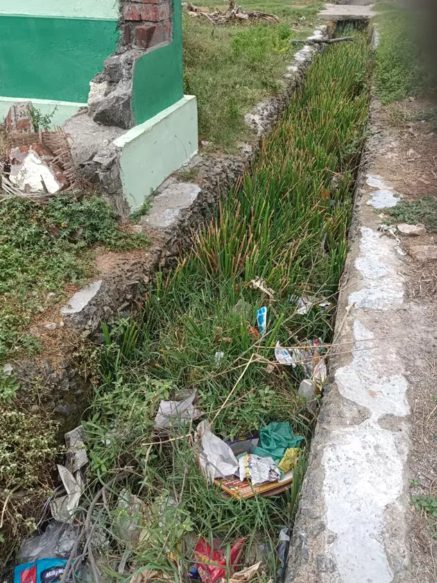 வாறுகாலை தூர்வார வேண்டும்