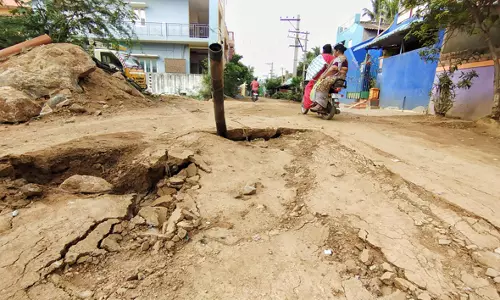 சாலையில் பள்ளம் சாலையில் பள்ளம்