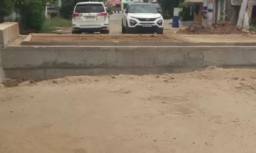 கிடப்பில் போடப்பட்ட பாலப்பணி