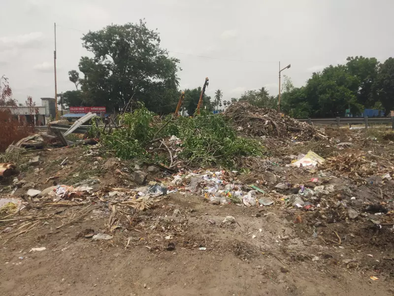 குவிந்து கிடக்கும் குப்பை