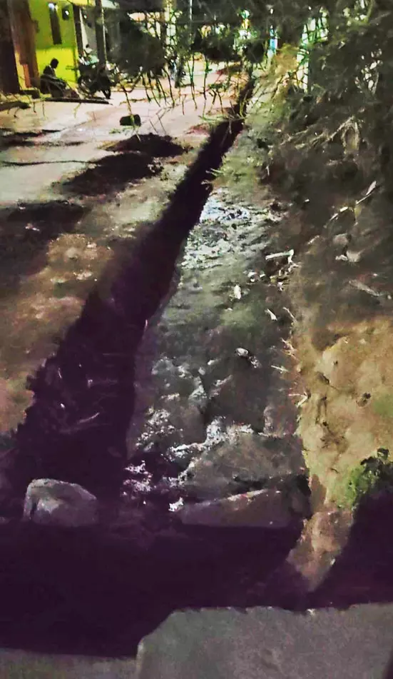 கிடப்பில் போடப்பட்ட கால்வாய் பணி