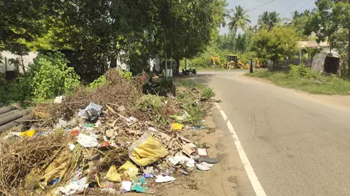 குப்பைகளால் சுகாதார சீர்கேடு குப்பைகளால் சுகாதார சீர்கேடு