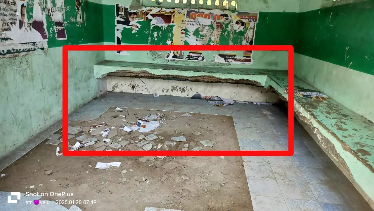 சீரமைக்கப்படாத நிழற்குடை