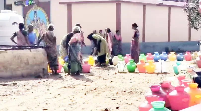 குடிநீர் தட்டுப்பாடு குடிநீர் தட்டுப்பாடு