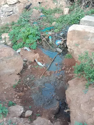 கழிவுநீர் கலக்கும் அபாயம் கழிவுநீர் கலக்கும் அபாயம்