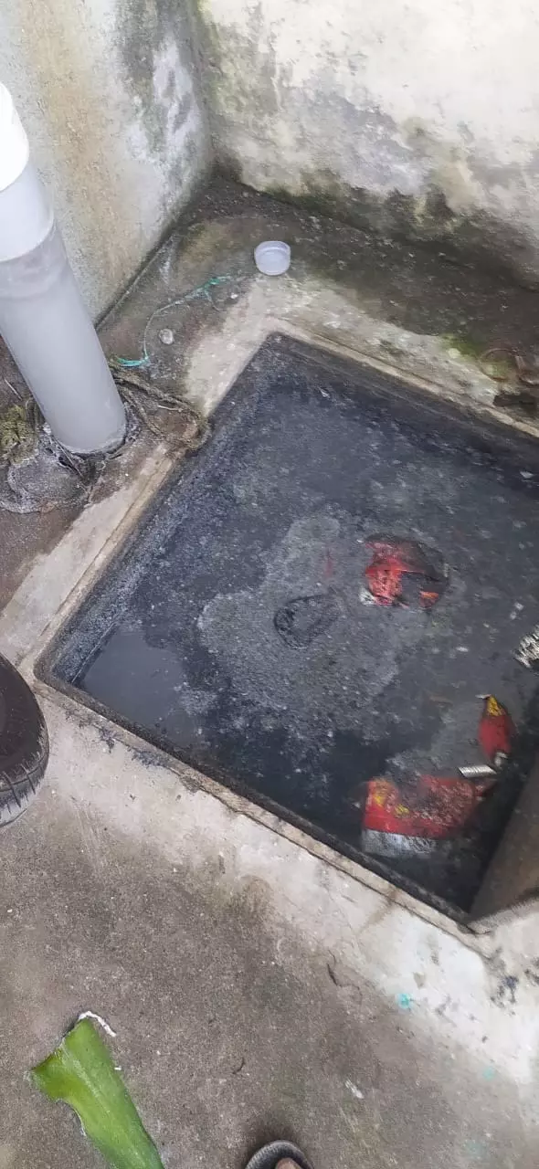 கழிவுநீரால் அவதி கழிவுநீரால் அவதி