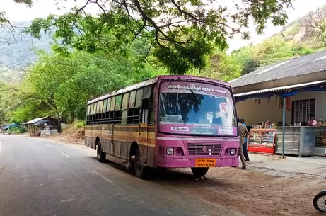 அமணலிங்கேசுவரர் கோவில் முன்பு பஸ்களை நிறுத்த வேண்டும் அமணலிங்கேசுவரர் கோவில் முன்பு பஸ்களை நிறுத்த வேண்டும்