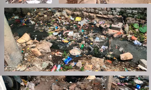 கழிவுநீர் கால்வாயை தூர்வார வேண்டும்