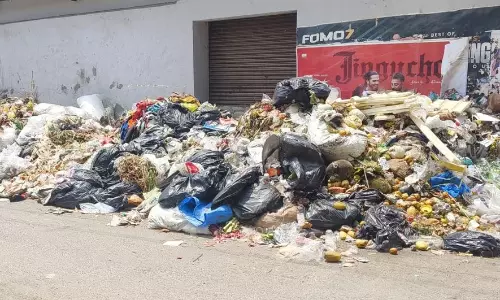 குவிந்து கிடக்கும் குப்பை