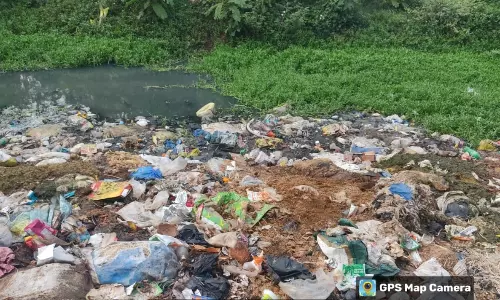 ஏரியில் கலக்கும் கழிவுநீர்