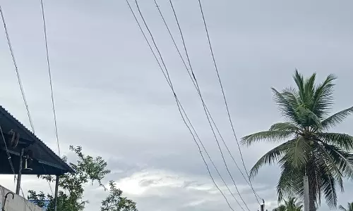 தாழ்வாக செல்லும் மின்கம்பிகள்