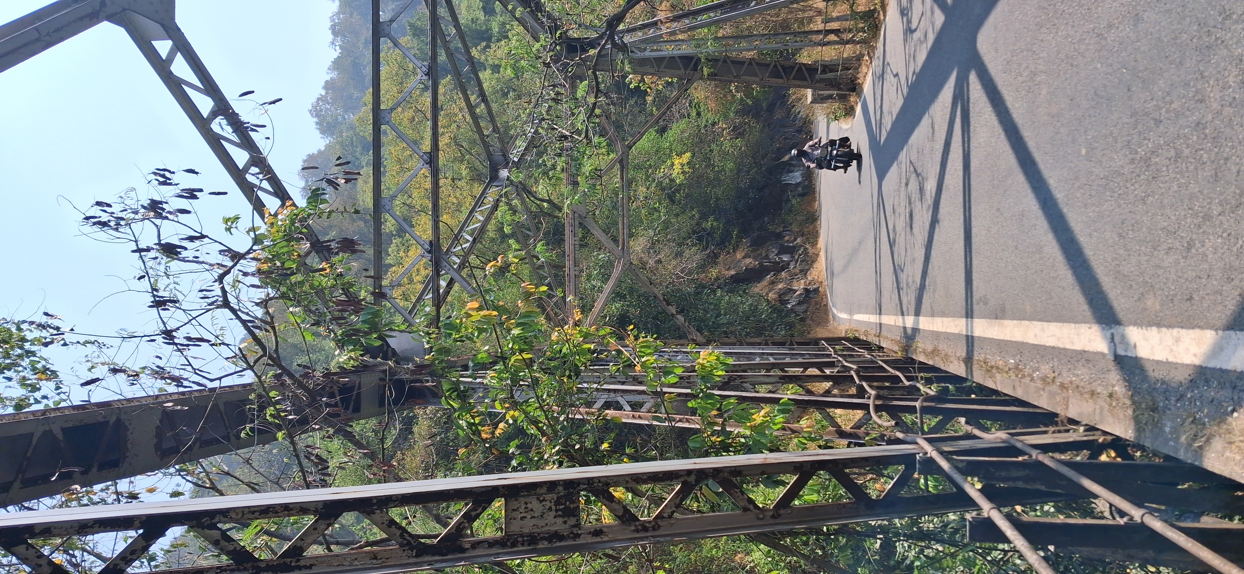 தூரிப்பாலத்தில் கொடிகள்