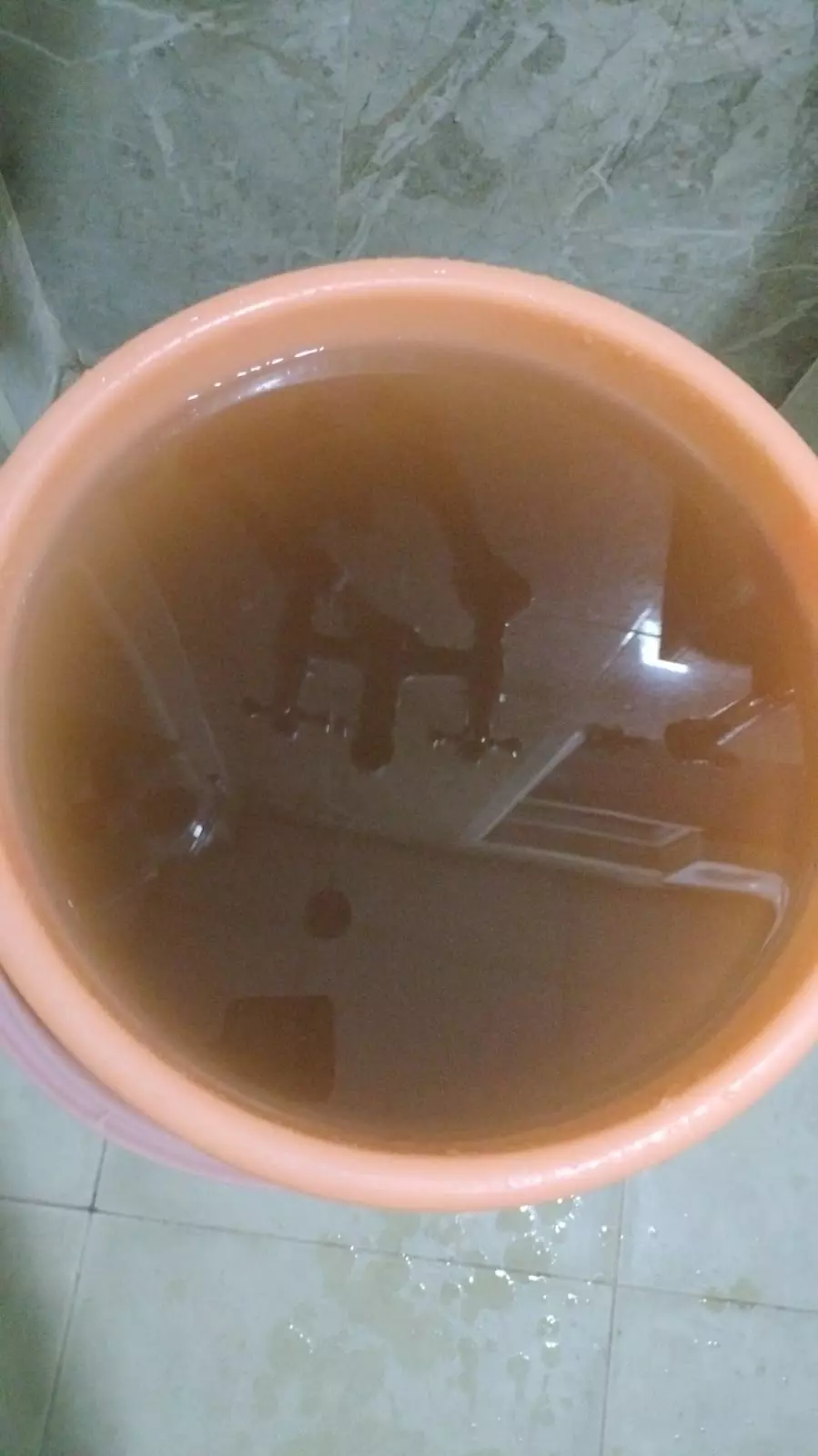 கலங்கலாக வரும் குடிநீர் கலங்கலாக வரும் குடிநீர்