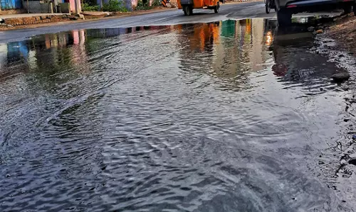 குடிநீர் குழாயில் உடைப்பு