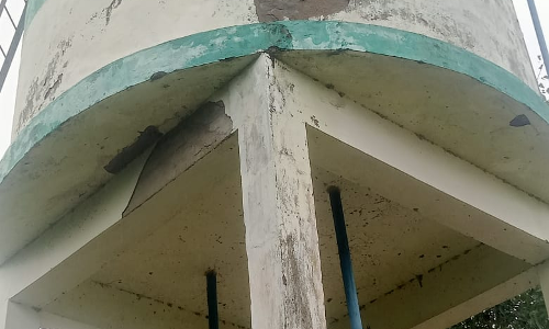 ஆபத்தான நீர்தேக்க தொட்டி