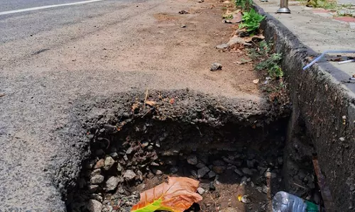 ஆபத்தான பள்ளம்