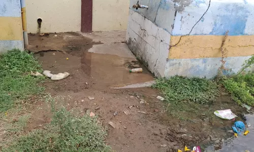 குடிநீர் குழாயில் உடைப்பு